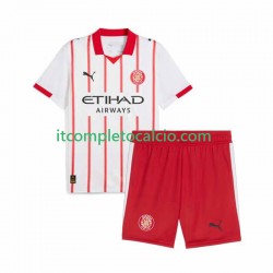 Maglia Girona Divisa Home 2025-2026 Manica Corta ,Bambino Maglia Girona Divisa Home 2025-2026 Manica Corta ,Bambino