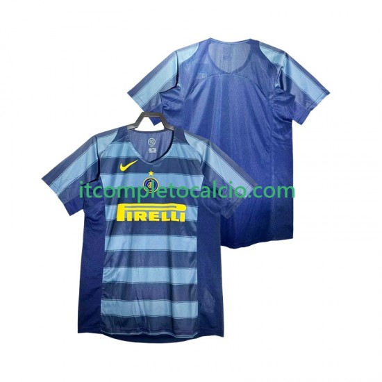 Maglia Inter Milan 2005 Retro Terza Divisa 2004 Manica Corta ,Uomo