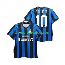 Maglia Inter Milan SNEIJDER 10 2009 Retro Divisa Home 2010 Manica Corta ,Uomo