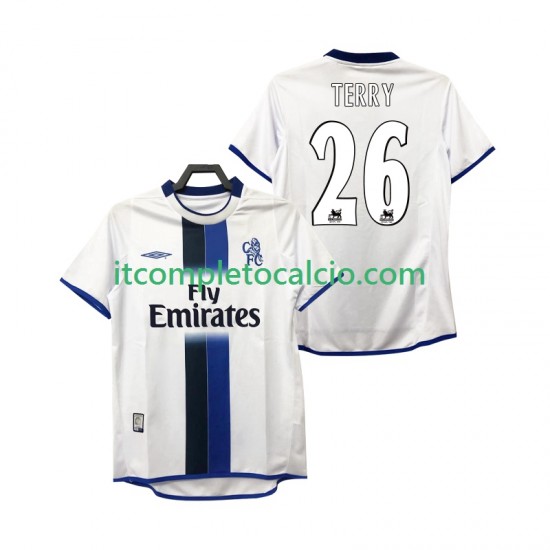 Maglia Inter Milan TERRY 26 2003 Retro Divisa Away 2004 Manica Corta ,Uomo