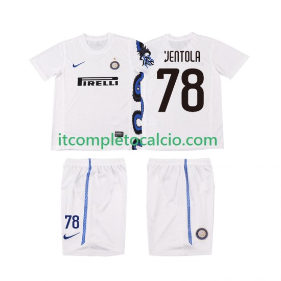 Maglia Inter Milan VENTOLA 78 Retro Divisa Away 2011 2010 Manica Corta ,Bambino