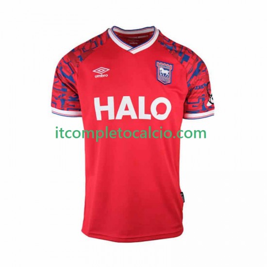 Maglia Ipswich Town Divisa Away 2025-2026 Manica Corta ,Uomo