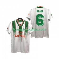 Maglia Irlanda KEAHE 6 Retro Divisa Away 1994 Manica Corta ,Uomo