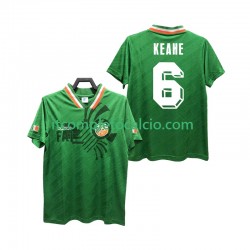 Maglia Irlanda KEAHE 6 Retro Divisa Home 1994 Manica Corta ,Uomo
