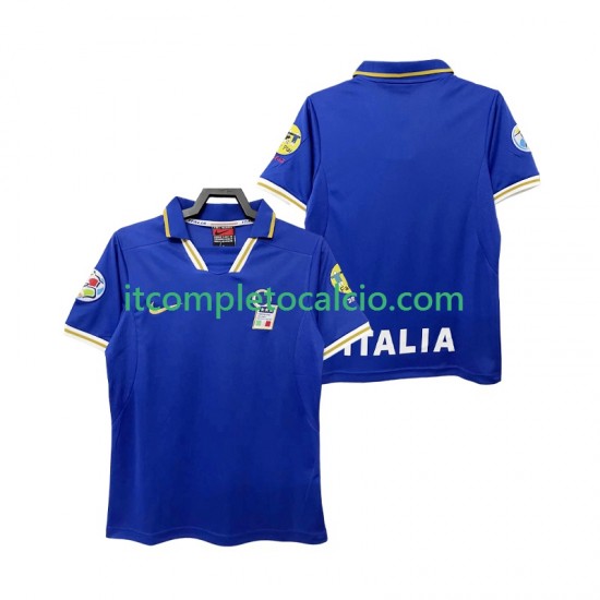Maglia Italia 1996 Retro Divisa Home Manica Corta ,Uomo