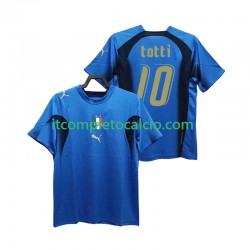 Maglia Italia Totti 20 Retro Divisa Home 2006 Manica Corta ,Uomo