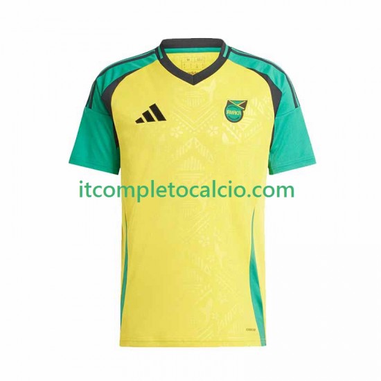 Maglia Giamaica Divisa Home 2024-2025 Manica Corta ,Uomo