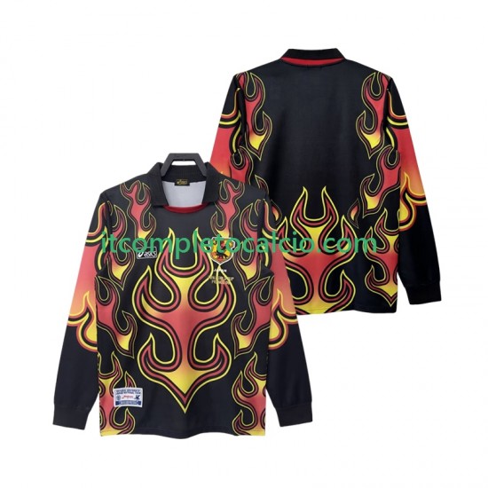 Maglia Giappone Portiere Retro Divisa Home 1998 Manica Lunga ,Uomo