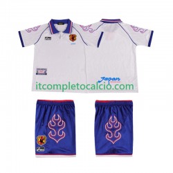 Maglia Giappone Retro Divisa Away 1998 Manica Corta ,Bambino