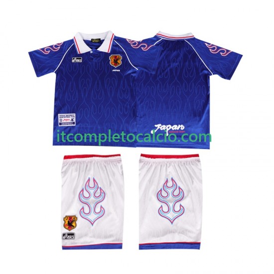 Maglia Giappone Retro Divisa Home 1998 Manica Corta ,Bambino