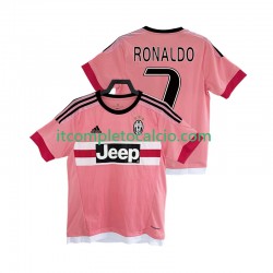 Maglia Juventus Cristiano Ronaldo 7 2016 2017 Retro Divisa Away Manica Corta ,Uomo