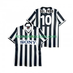 Maglia Juventus DEL PIERO 10 1995 1996 Retro Divisa Home Manica Corta ,Uomo