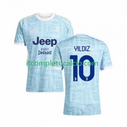 Maglia Juventus Kenan Yildiz 10 Divisa Away 2025-2026 Manica Corta ,Uomo