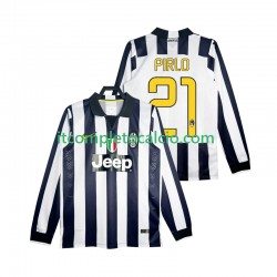 Maglia Juventus Pirlo 21 2014 2015 Retro Divisa Home Manica Lunga ,Uomo