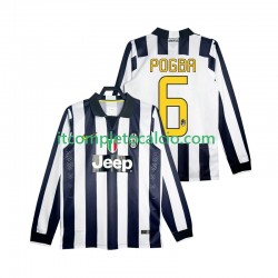 Maglia Juventus Pogba 6 2014 2015 Retro Divisa Home Manica Lunga ,Uomo