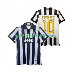 Maglia Juventus TEVEZ 10 2014 2015 Retro Divisa Home Manica Corta ,Uomo
