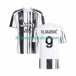 Maglia Juventus Vlahovic 9 Divisa Home 2025-2026 Manica Corta ,Uomo