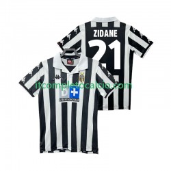 Maglia Juventus ZIDANE 21 2000 Retro Divisa Home 1999 Manica Corta ,Uomo
