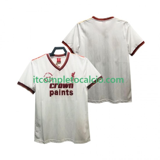 Maglia Liverpool 1985 1986 Retro Divisa Away Manica Corta ,Uomo