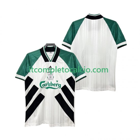 Maglia Liverpool 1993 1995 Retro Divisa Away Manica Corta ,Uomo