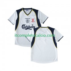 Maglia Liverpool LWP 2001 Retro Divisa Away 2002 Manica Corta ,Uomo
