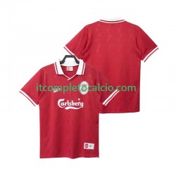 Maglia Liverpool 1996 Retro Divisa Home 1998 Manica Corta ,Uomo