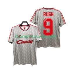Maglia Liverpool Rush 9 1989 1991 Retro Divisa Away Manica Corta ,Uomo