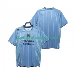 Maglia Manchester City 2007 Retro Divisa Home 2008 Manica Corta ,Uomo
