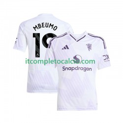 Maglia Manchester United Bryan Mbeumo 19 Divisa Away 2025-2026 Manica Corta ,Uomo