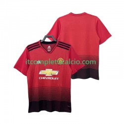 Maglia Manchester United 2018 2019 Retro Divisa Home Manica Corta ,Uomo