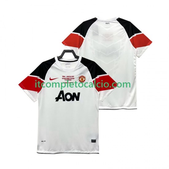 Maglia Manchester United Champions League 2012 Retro Terza Divisa 2011 Manica Corta ,Uomo