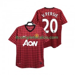 Maglia Manchester United V PERSIE 20 2012 2013 Retro Divisa Home Manica Corta ,Uomo