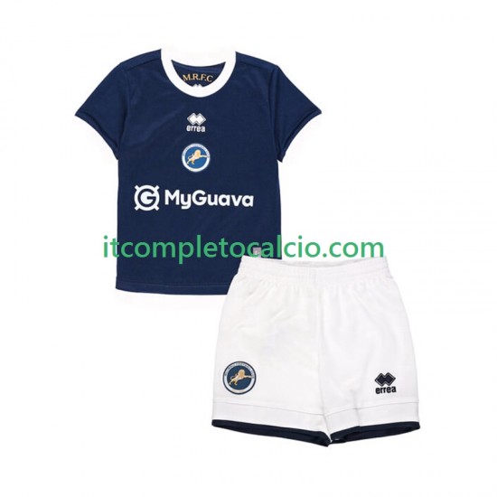 Maglia Millwall Divisa Home 2025-2026 Manica Corta ,Bambino