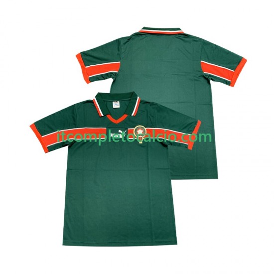 Maglia Marocco Retro Divisa Home 1998 Manica Corta ,Uomo