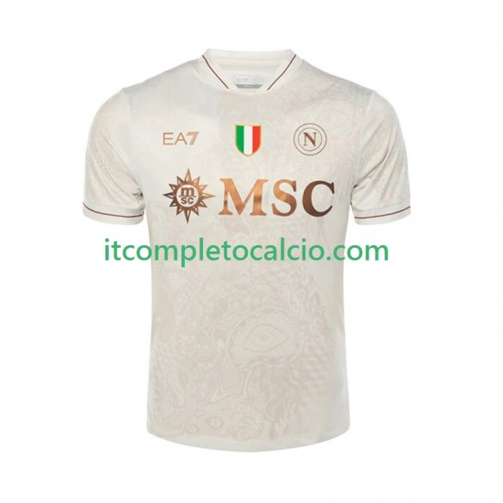 Maglia Napoli Divisa Away 2025-2026 Manica Corta ,Uomo