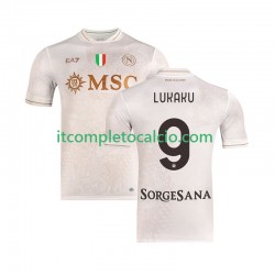 Maglia Napoli Romelu Lukaku 9 Divisa Away 2025-2026 Manica Corta ,Uomo