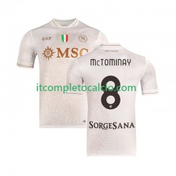 Maglia Napoli Scott McTominay 8 Divisa Away 2025-2026 Manica Corta ,Uomo
