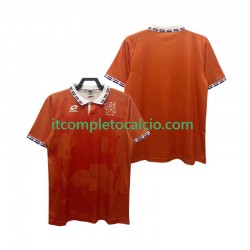 Maglia Paesi Bassi 1996 Retro Divisa Home Manica Corta ,Uomo