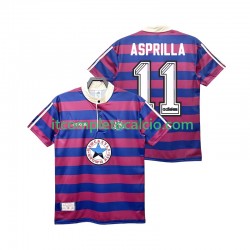 Maglia Newcastle United ASPRILLA 11 1995 1997 Retro Divisa Away Manica Corta ,Uomo