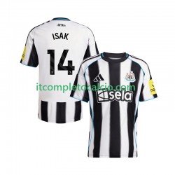 Maglia Newcastle United Alexander Isak 14 Divisa Home 2025-2026 Manica Corta ,Uomo