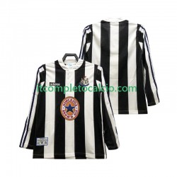 Maglia Newcastle United 1995 1997 Retro Divisa Home Manica Lunga ,Uomo