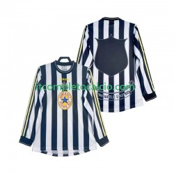 Maglia Newcastle United 1997 Retro Divisa Home 1999 Manica Lunga ,Uomo