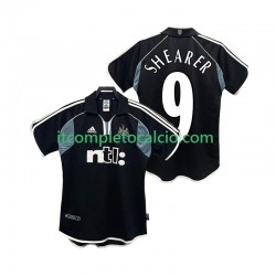 Maglia Newcastle United SHEARER 9 2000 2001 Retro Divisa Away Manica Corta ,Uomo