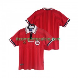 Maglia Norvegia Retro Divisa Home 1998 Manica Corta ,Uomo