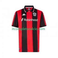Maglia OGC Nice Divisa Home 2025-2026 Manica Corta ,Uomo