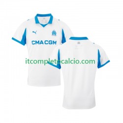 Maglia Olympique de Marseille Divisa Home 2025-2026 Manica Corta ,Uomo