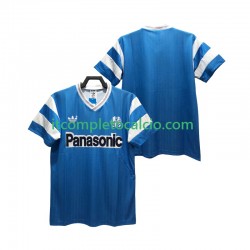 Maglia Olympique de Marseille 1990 Retro Divisa Away Manica Corta ,Uomo