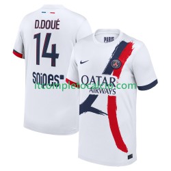 Maglia Paris Saint-Germain Desire Doue 14 Divisa Away 2025-2026 Manica Corta ,Uomo