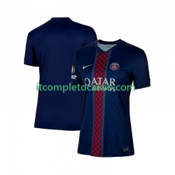 Maglia Paris Saint-Germain Divisa Home 2025-2026 Manica Corta ,Donna
