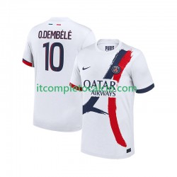 Maglia Paris Saint-Germain Ousmane Dembele 10 Divisa Away 2025-2026 Manica Corta ,Uomo